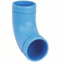 1-1/2&quot; CR-S PIPE &amp; PORT 90DEG ELBOW, MALE PIPE ELBOW NPTF / NPTF